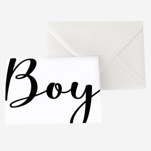 Karte "Boy"